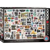 Eurographics Puzzle Monde des appareils photo 1000 Teile