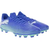 Puma Chaussures de Football Future 7 Play Fg/ag Chaussure de Football Bleu Clair Bleu - 42