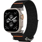 Spigen AMP05981 (42 mm, 44 mm, 45 mm, Nylon), Sangles de montre, Noir