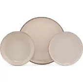 Hermia Concept , MOD18Y2730P02, Services de table, Service de table (18 pièces), Cannelle, Porcelaine, 27 x 27 x 2,5 cm