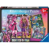Monster High 3x 49 Piece Jigsaw Puzzles