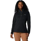Columbia Benton Springs Ii Snap Half Zip Fleece Noir 2XL Femme