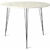 Skye Decor , Sandalf - Marmo, tables, noir, 90 x 75 x 90 cm