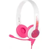 BuddyPhone Casque d'écoute filaire pour enfants School+ (rose)