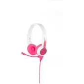 BuddyPhone Casque d'écoute filaire pour enfants School+ (rose)