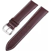 Deveroux D20PD4KSBW (20 mm, Cuir), Sangles de montre, Marron