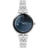 Techmade Montre digitale 'Smartwatch Lyra Medium Mesh Silber' argent
