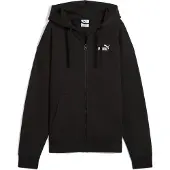 Puma Veste de survêtement 'Ess No. 1' noir / blanc