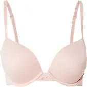 Calvin Klein Lv00qf7315 Push Up Bra Rose 75 / B Femme