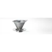 Hario V60-02 Dripper métallique à double maille DMD-02-HSV