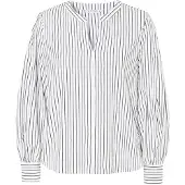 TATUUM Chemisier 'CAMPILLO' noir / blanc