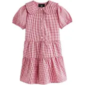 Next Robe rouge / blanc