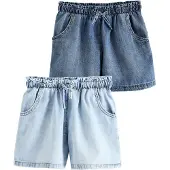 Next Pantalon bleu denim / bleu clair