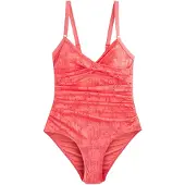 Next Maillot de bain modelant framboise