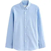 Next Chemise bleu-gris