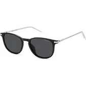 Polaroid Lunettes de soleil PLD 4187/G/S/X, couleur noire, pour hommes. Dimensions : 51/18/145