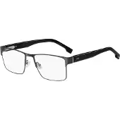 HUGO BOSS Lunettes de Vue BOSS 1764 57/17/145 Matte ruthenium black Metal frames MAN BOSS 1764