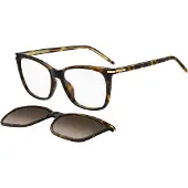 HUGO BOSS Lunettes de Vue BOSS 1787/G/C 55/16/145 Havana Polyamide frames WOMAN BOSS 1787/G/C