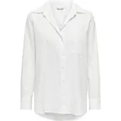 ONLY Chemisier 'ONLSalina'' blanc