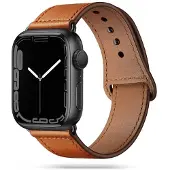 Tech-Protect Apple 1 de la montre intelligente (cuir véritable, Cuir véritable), Sangles de montre, Marron