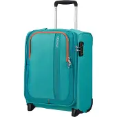 American Tourister trolley Sea Seeker Upright Underseater TSA Trolley Aqua Green turquoise 45cm