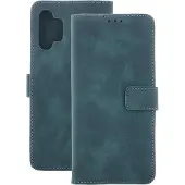 OEM Étui en velours pour Xiaomi Redmi Note 13 4G vert foncé (Xiaomi Redmi Note 13 4G), Coque pour téléphone portable, Vert