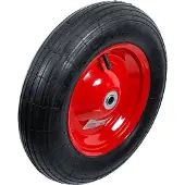 Bgs Roue de brouette | Roue gonflable avec chambre à air | 350 mm