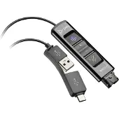 Poly Da85-m Usb To Quickdisconnect Usb-c Adapter Argenté