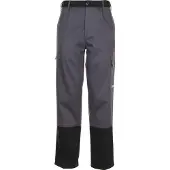 Planam Pantalon de protection contre la chaleur et la transpiration WeldShield gris/noir, taille 62 (62)