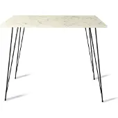 Skye Decor , Sandalf Square - Marmo, tables, noir, 90 x 75 x 90 cm