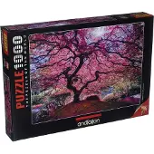 Perre/Anatolian ANATOLIAN Puzzle Arbre rose 1000 pièces