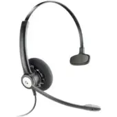 Poly Entera HW111N (Filaire, USB-A), Casque micro de bureau, Noir