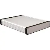 Hammond Extruded aluminium enclosure, clear (Boîtier), Accessoires électroniques + boîtier, Transparent