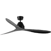 Beacon Lighting Ventilateur de plafond noir sans lampe Whitehaven Ø 143cm IP55