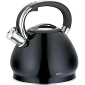 King Hoff KITCHEN WITH WHISTLE 3,4L KH-1221, Bouilloire électrique, Noir