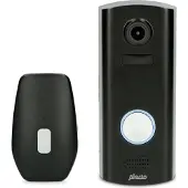Alecto DVC600IP - Sonnette de porte sans fil avec caméra - noir