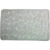 MSV Tapis de bain Microfibre PEBBLE 50x80cm Beige