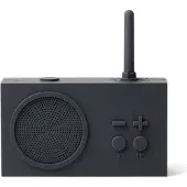 Lexon Radio FM & Enceinte Bluetooth Tykho 3 Gris Foncée