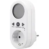 Renkforce EMT2500ET Minuteur de prise numérique programme journalier 1800 W