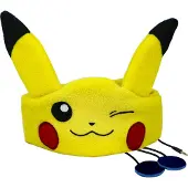 OTL TECHNOLOGIES Pokémon Pikachu Avec fil Noir, Rouge, Jaune