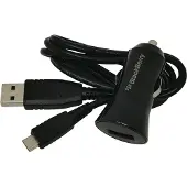 BlackBerry ACC-48157-001 chargeur d'appareils mobiles Smartphone Noir Allume-cigare Auto