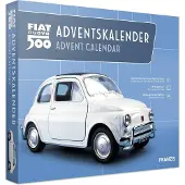 Franzis Calendrier de l'Avent Fiat 500 avec module sonore et livre d'accompagnement de 52 pages