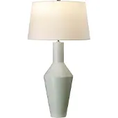 Elstead Lighting Leyton lampe de table E27 vert sauge pâle ivoire, Made in UK (E27)