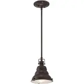 Elstead Lighting East Vale Lampe à suspendre E27 26cm Bronze palladien (E27)