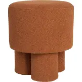 White Label Tabouret Marcos Rouge Marron