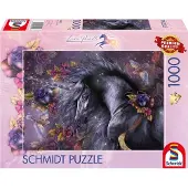 Schmidt Jeux Puzzle Laurie Prindle rose bleue 1000pcs