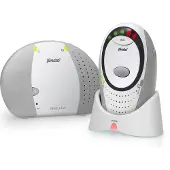 Alecto DBX-85GS - Babyphone DECT avec mode ECO complet, blanc/gris (Babyphone audio, 300 m)