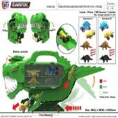 Teamsterz Transporter T-rex Beast - Le jouet ultime pour les jeunes.