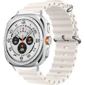 Cover-Discount Galaxy Watch Ultra (47mm) - Bracelet sport en silicone de remplacement (Silicone), Sangles de montre, Blanc
