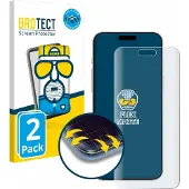 BROTECT Film de protection plein écran Film de protection d'écran Mat Antireflet (Apple iPhone 16 Plus), Téléphone portable : film de protection, Gris